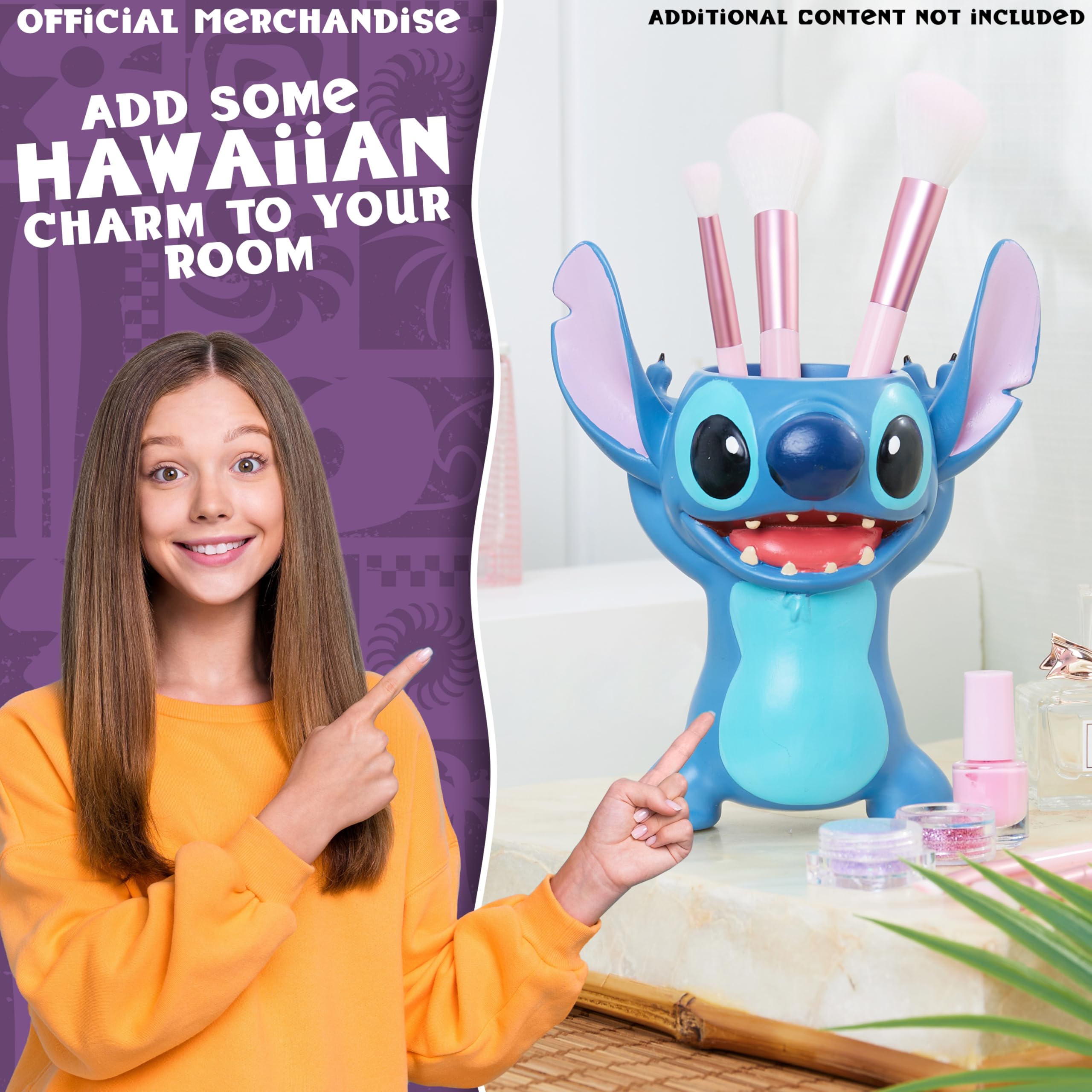 Amazon.co.jp: Disney Stitch 3Dペンホルダー デスク用 かわいい鉛筆